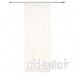 iDiffusion 2 Voilages à Pattes Effet Mat - 140 x 240 cm - Blanc - B07RLWZLRS